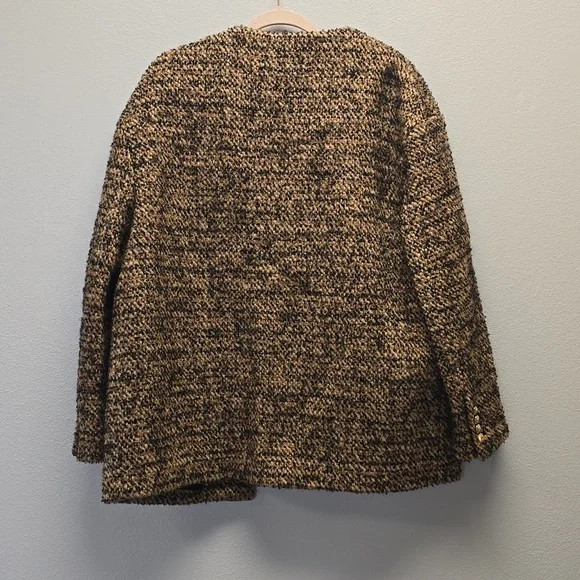 Celine Relaxed Tweed Blazer 38/M - Picture 7 of 8